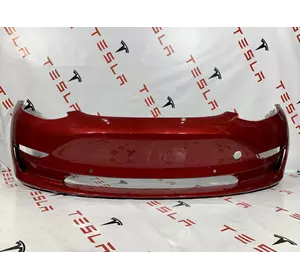 Передний бампер, цвет красный(PPMR) Tesla M3 M3 FR FASCIA SVC, RED MULTI-COAT-PPMR 1084168-S2-E