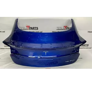 Кришка багажника синяя Tesla Model 3, 1081460-E0-D